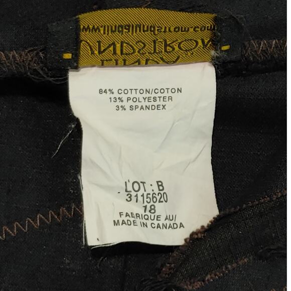 Linda Lundstrom Distressed Jacket Button Front Raw Hem Black Womens Plus Size 18 - Picture 5 of 8